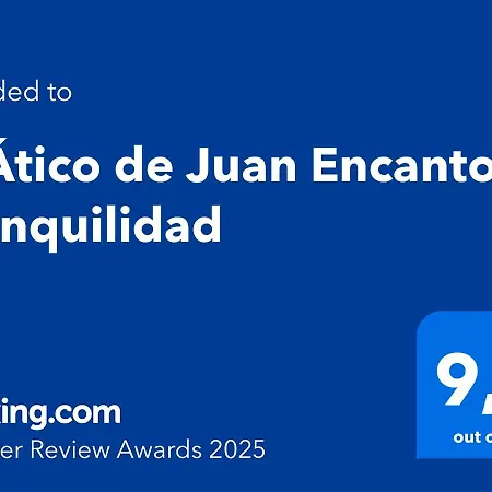 El Atico De Juan Encanto Y Tranquilidad Daire